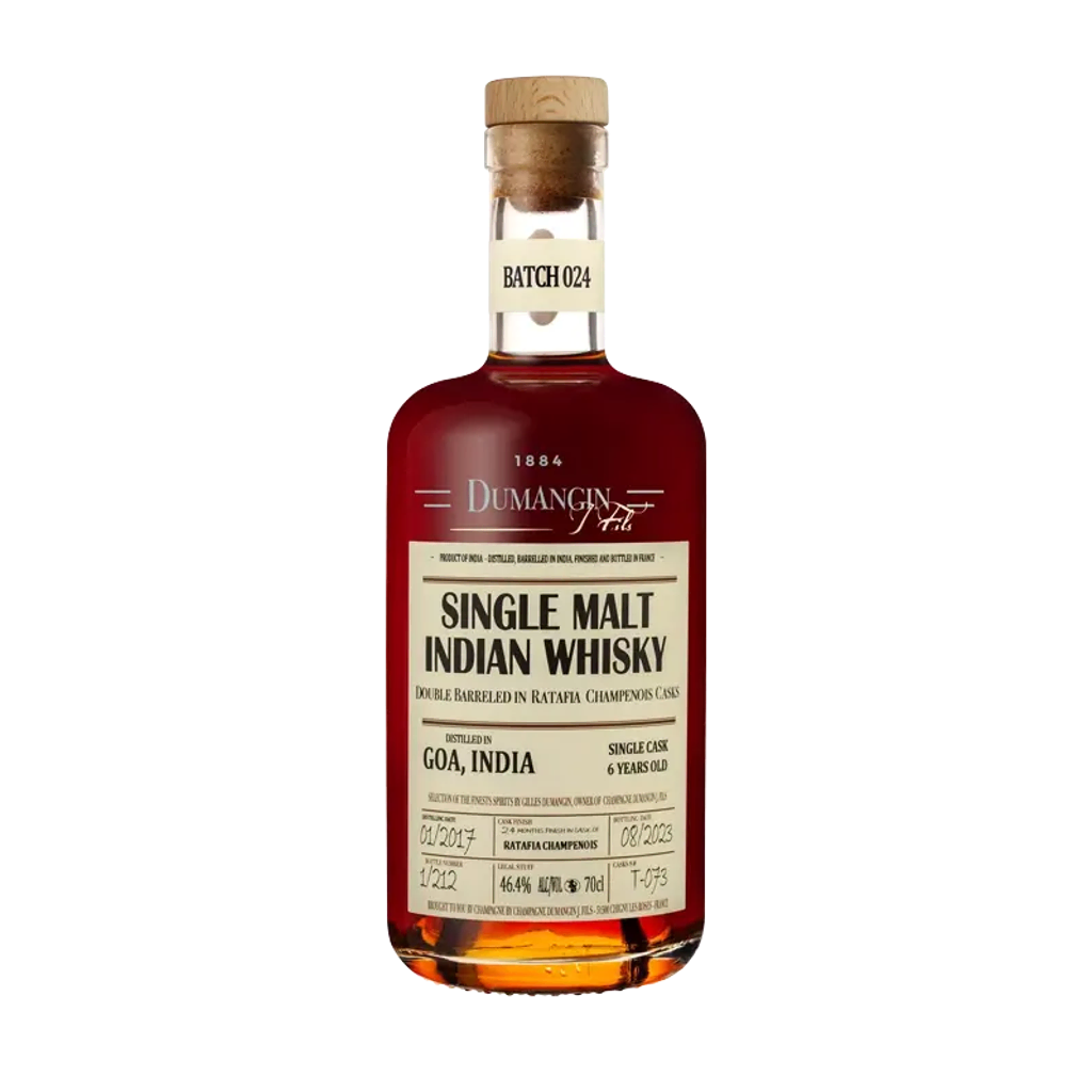Goa Indian Whisky Ratafia Champenois Fass T-073